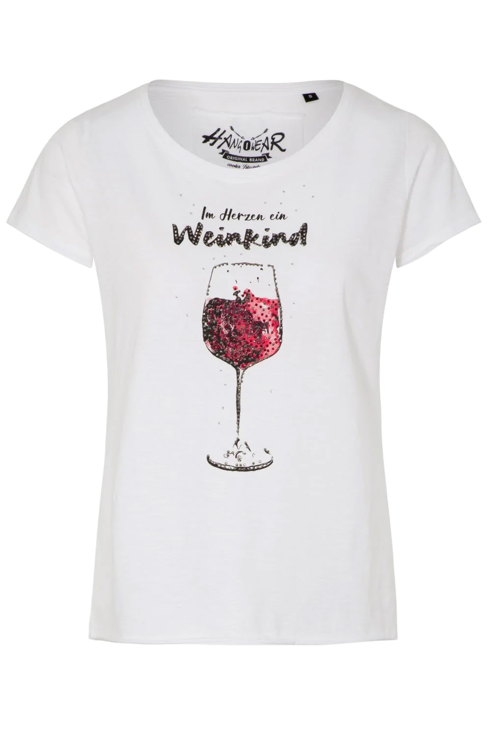 T-Shirt Im Herzen ein Weinkind