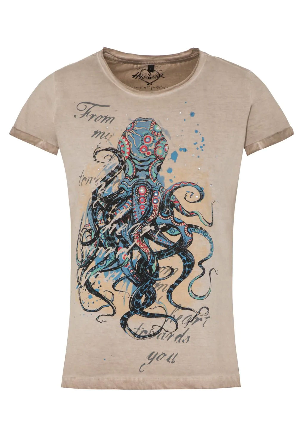 Trachten T-Shirt Octopus