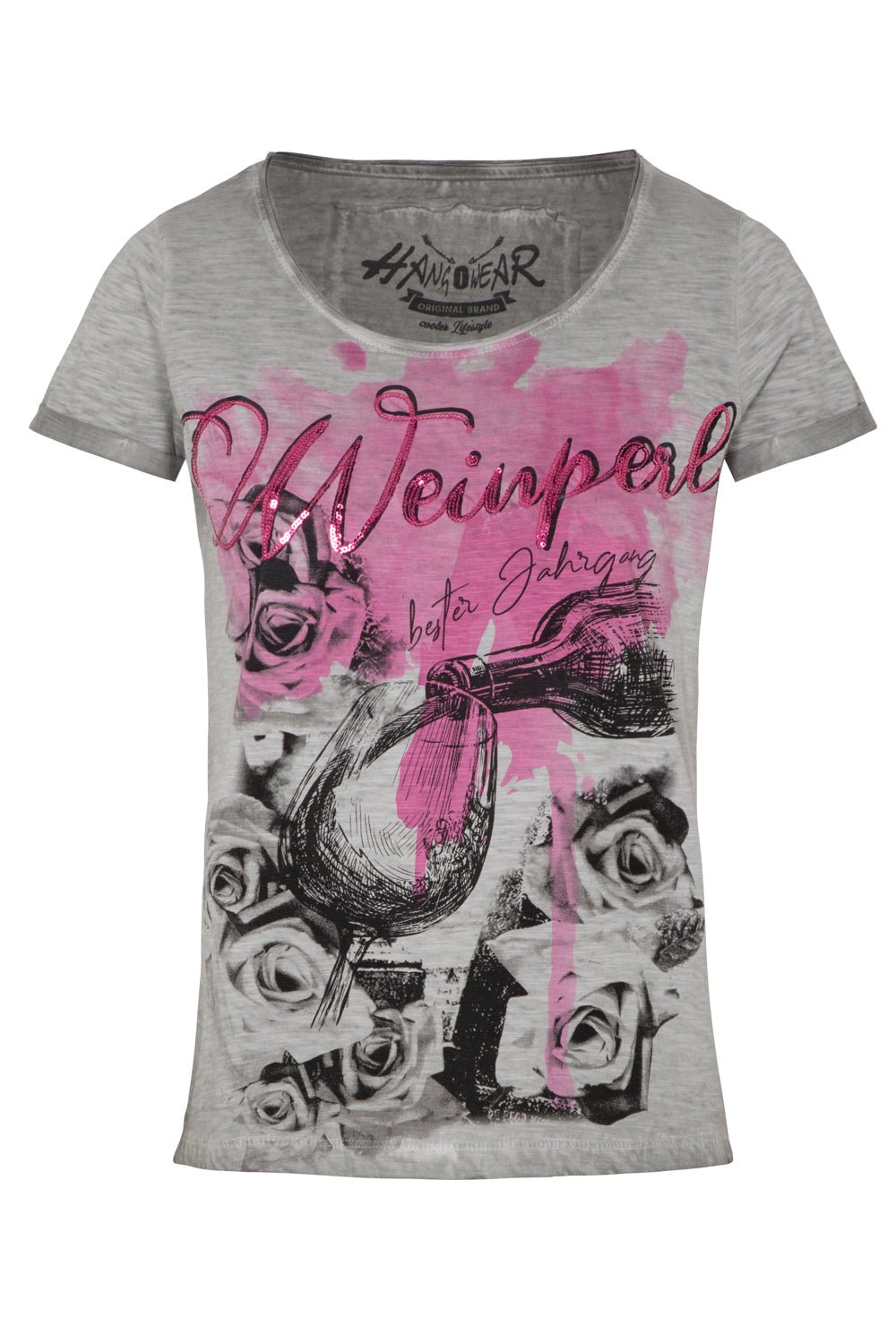 T-Shirt Weinperle